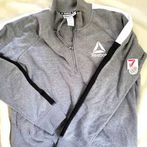 Woman's athletic pullover sweatshirt